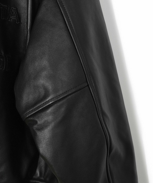 【50th Anniv . 中田 慎介】 SHEEP LEATHER STADIUM JAMPER 詳細画像 9