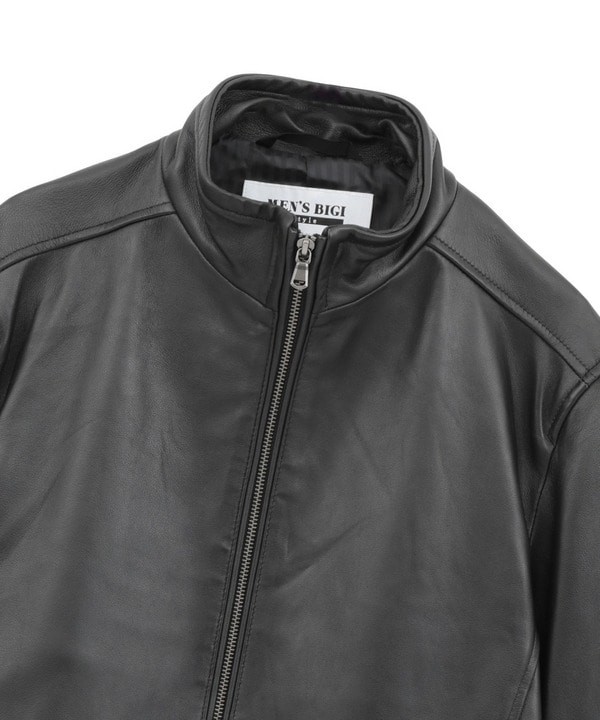 スタンドカラーシングルライダース 詳細画像 1