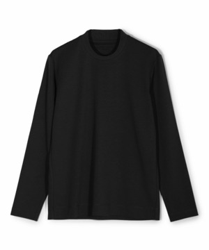【ACTIVE TAILOR/アクティブテイラー】シルケットスムースクルーネック長袖Tシャツ