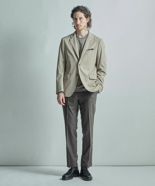【ACTIVE TAILOR/アクティブテイラー】シルケットスムースクルーネック長袖Tシャツ 詳細画像 20
