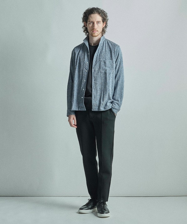 【ACTIVE TAILOR/アクティブテイラー】シルケットスムースクルーネック長袖Tシャツ 詳細画像 21