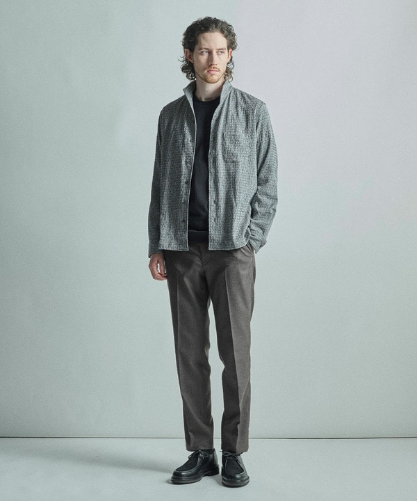 【ACTIVE TAILOR/アクティブテイラー】シルケットスムースクルーネック長袖Tシャツ 詳細画像 22