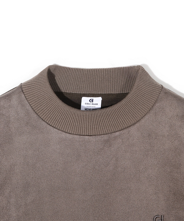 【COLE HAAN/コール ハーン】別注スエードタッチモックネックロングTシャツ 詳細画像 1