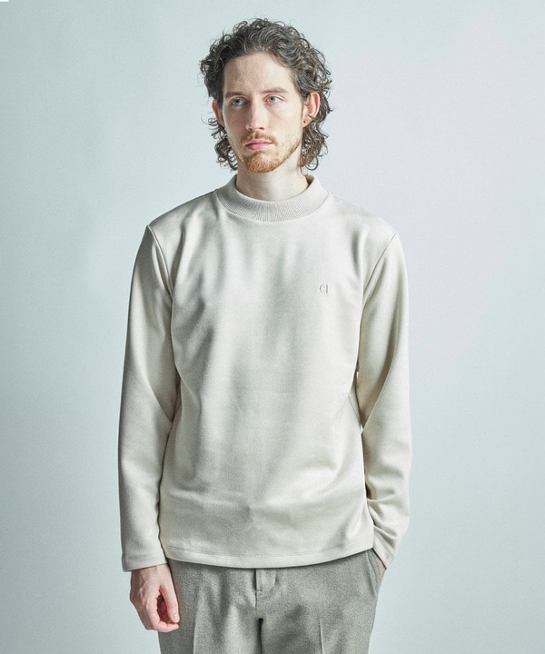【COLE HAAN/コール ハーン】別注スエードタッチモックネックロングTシャツ 詳細画像 11
