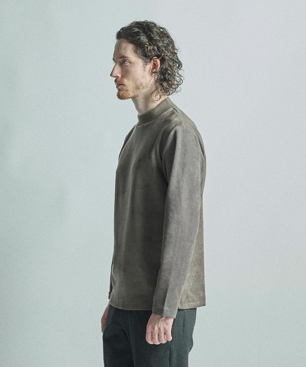 【COLE HAAN/コール ハーン】別注スエードタッチモックネックロングTシャツ 詳細画像 15