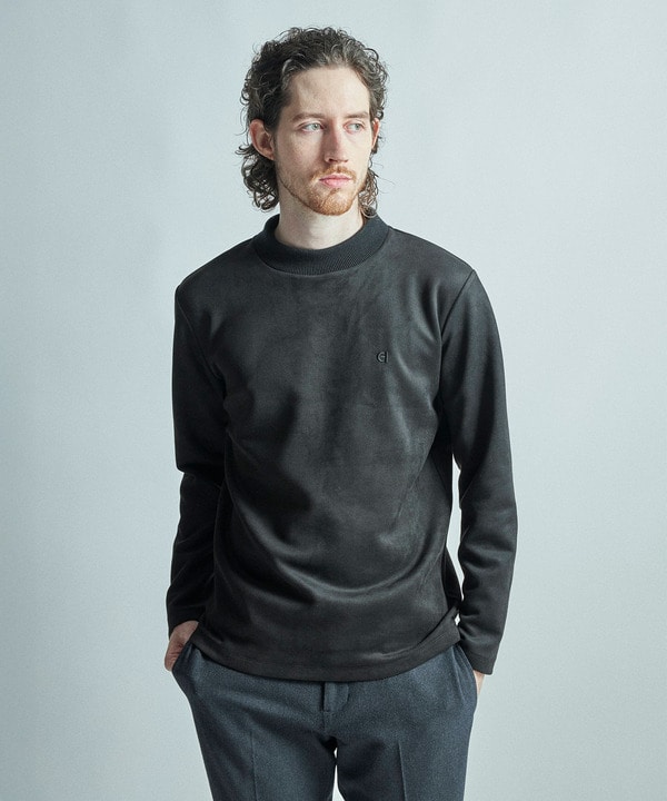 【COLE HAAN/コール ハーン】別注スエードタッチモックネックロングTシャツ 詳細画像 17