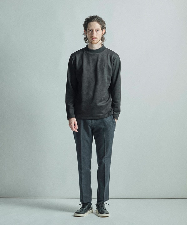 【COLE HAAN/コール ハーン】別注スエードタッチモックネックロングTシャツ 詳細画像 20