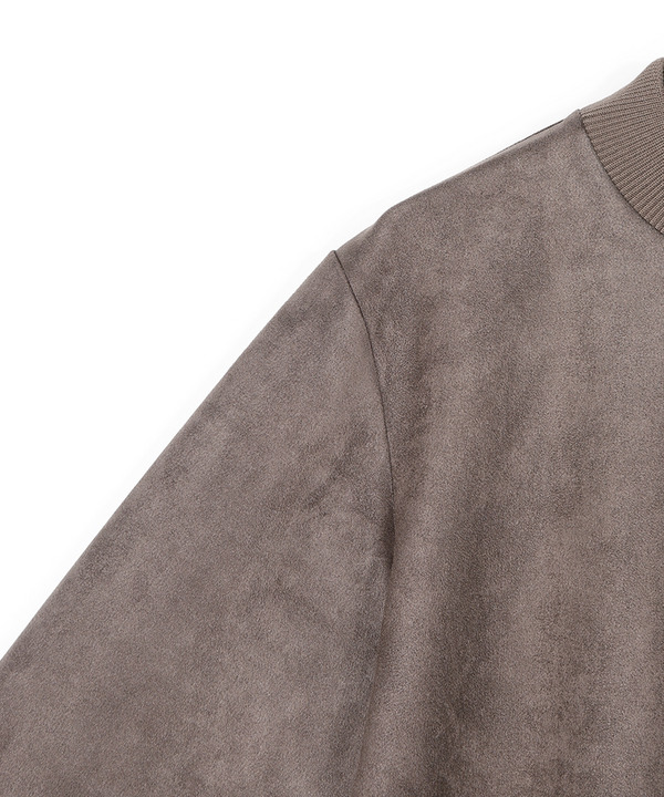 【COLE HAAN/コール ハーン】別注スエードタッチモックネックロングTシャツ 詳細画像 3