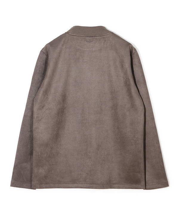 【COLE HAAN/コール ハーン】別注スエードタッチモックネックロングTシャツ 詳細画像 5