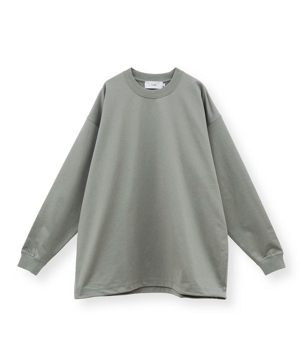 アジャスタブルグロスロングTシャツ＜吸水速乾＞ 詳細画像 グレー 1