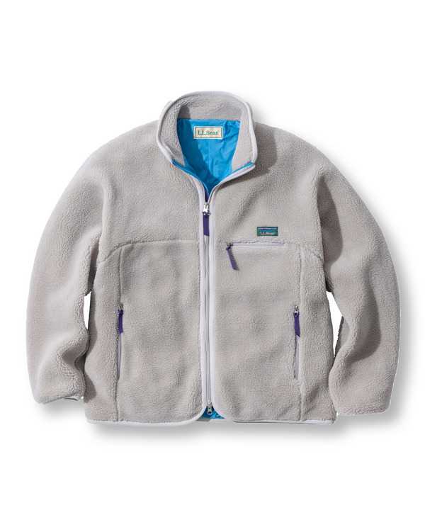 【L.L.Bean/エルエルビーン】Topsham Boa Fleece Jacket 詳細画像 グレー 1