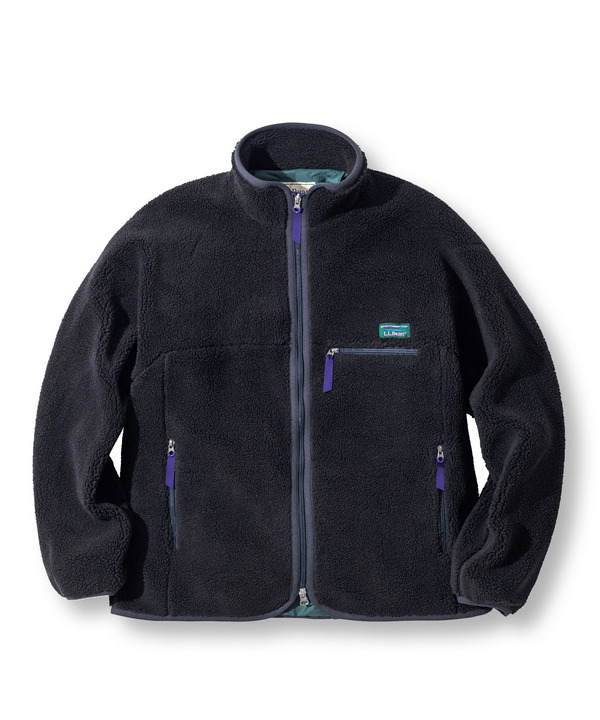 【L.L.Bean/エルエルビーン】Topsham Boa Fleece Jacket 詳細画像 チャコールグレー 1