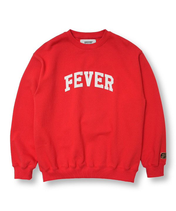 【HOMBRE NINO/オンブレニーニョ】CREW NECK (FEVER) 詳細画像 レッド 1