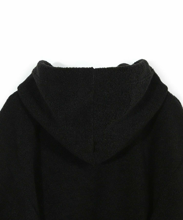 【50th Anniv . 菊池武夫】WOOL BOA HOODIE 詳細画像 16
