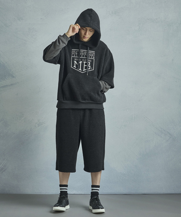 【50th Anniv . 菊池武夫】WOOL BOA HOODIE 詳細画像 20