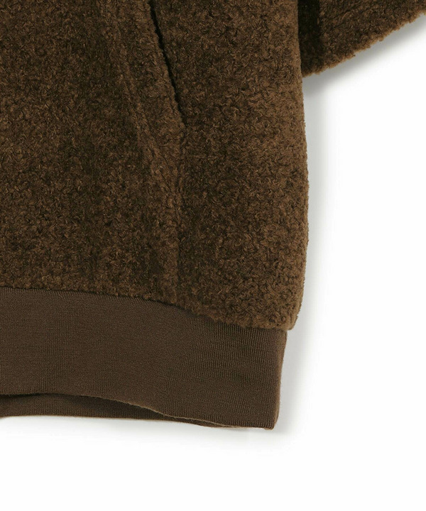 【50th Anniv . 菊池武夫】WOOL BOA HOODIE 詳細画像 7