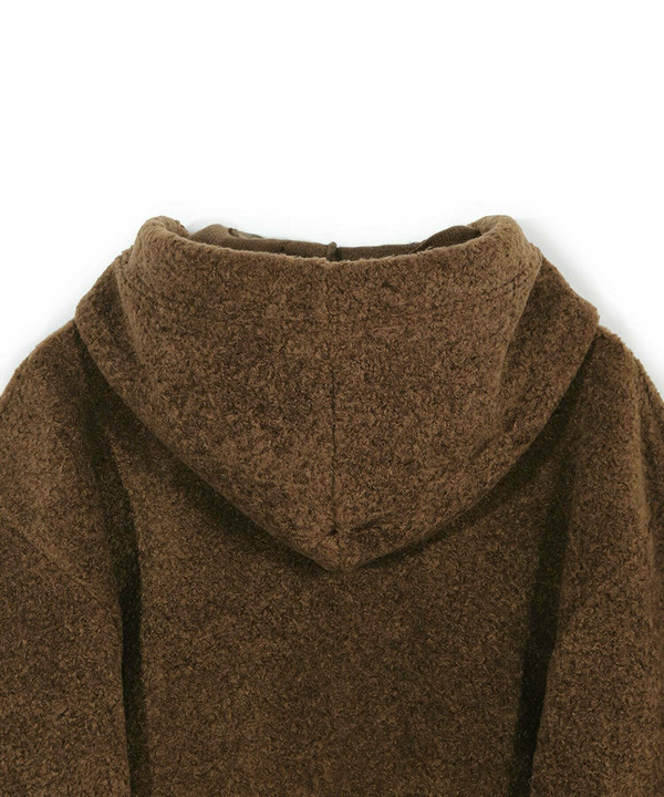 【50th Anniv . 菊池武夫】WOOL BOA HOODIE 詳細画像 9