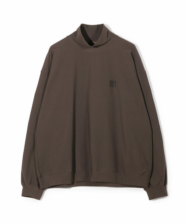 【50th Anniv . 中田 慎介】NYLON TURTLENECK CUT SEW 詳細画像 ブラウン 1