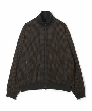 【50th Anniv . 中田 慎介】 SUEDE LIKE/HOUND’S TOOTH TRACK JACKET