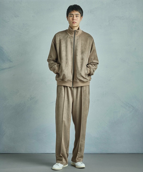 【50th Anniv . 中田 慎介】 SUEDE LIKE/HOUND’S TOOTH TRACK JACKET 詳細画像 14