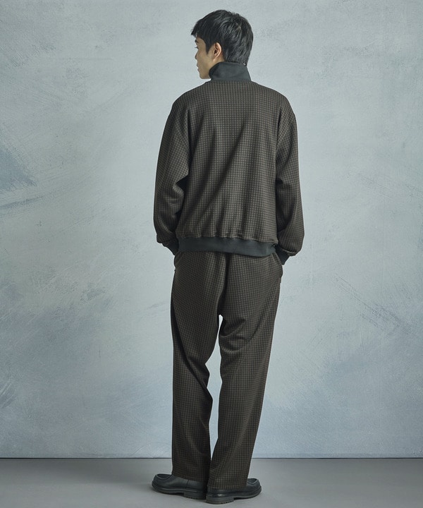 【50th Anniv . 中田 慎介】 SUEDE LIKE/HOUND’S TOOTH TRACK JACKET 詳細画像 23