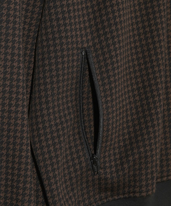 【50th Anniv . 中田 慎介】 SUEDE LIKE/HOUND’S TOOTH TRACK JACKET 詳細画像 4