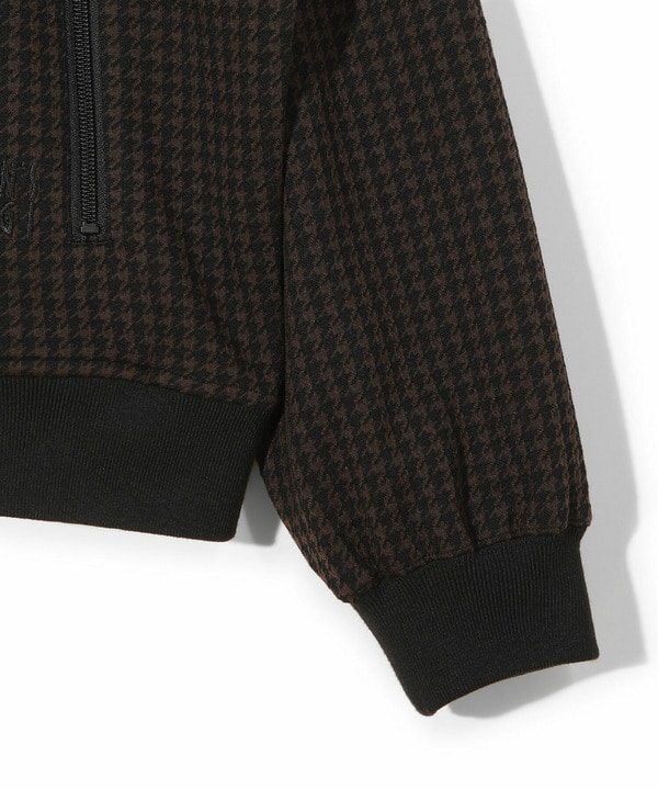 【50th Anniv . 中田 慎介】 SUEDE LIKE/HOUND’S TOOTH TRACK JACKET 詳細画像 5