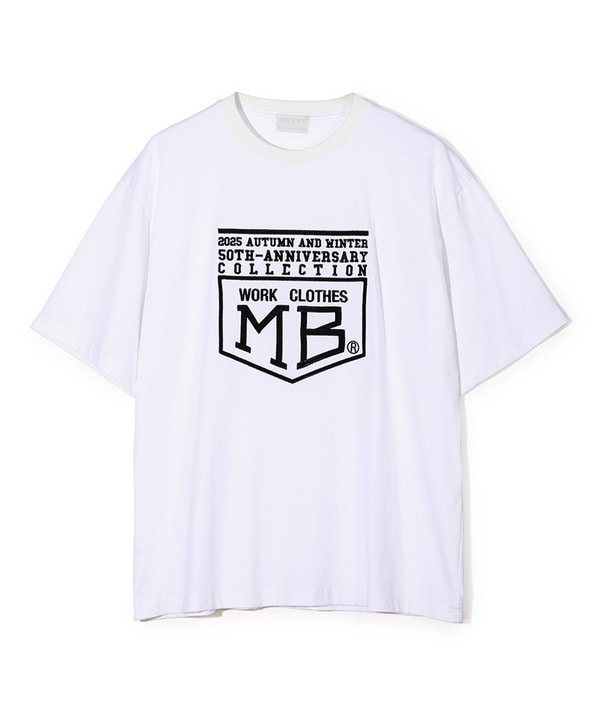 【50th Anniv . 菊池武夫】LOGO T SHIRTS 詳細画像 ホワイト 1