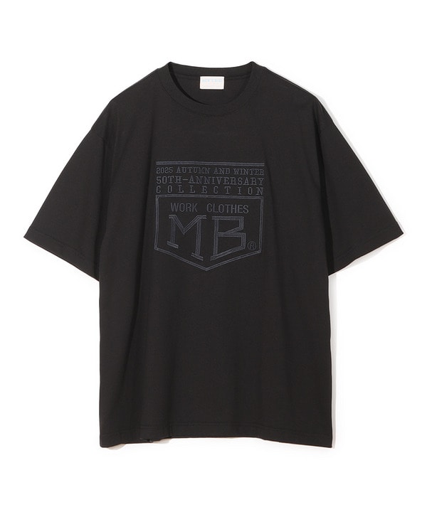 【50th Anniv . 菊池武夫】LOGO T SHIRTS 詳細画像 ブラック 1