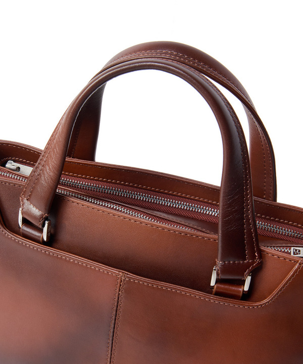 【SEEKER/シーカー】別注 ムラレザー2WAYブリーフケース 詳細画像 10