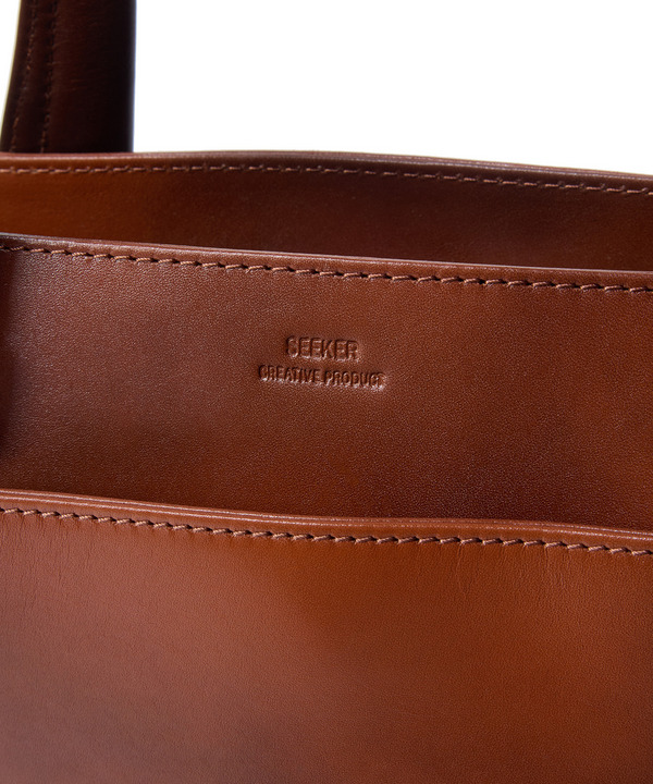 【SEEKER/シーカー】別注 ムラレザー2WAYブリーフケース 詳細画像 11