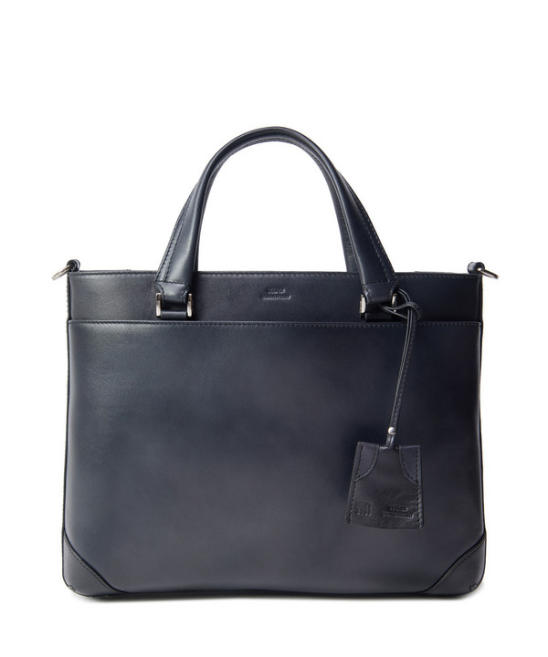 【SEEKER/シーカー】別注 ムラレザー2WAYブリーフケース 詳細画像 ブラック 1