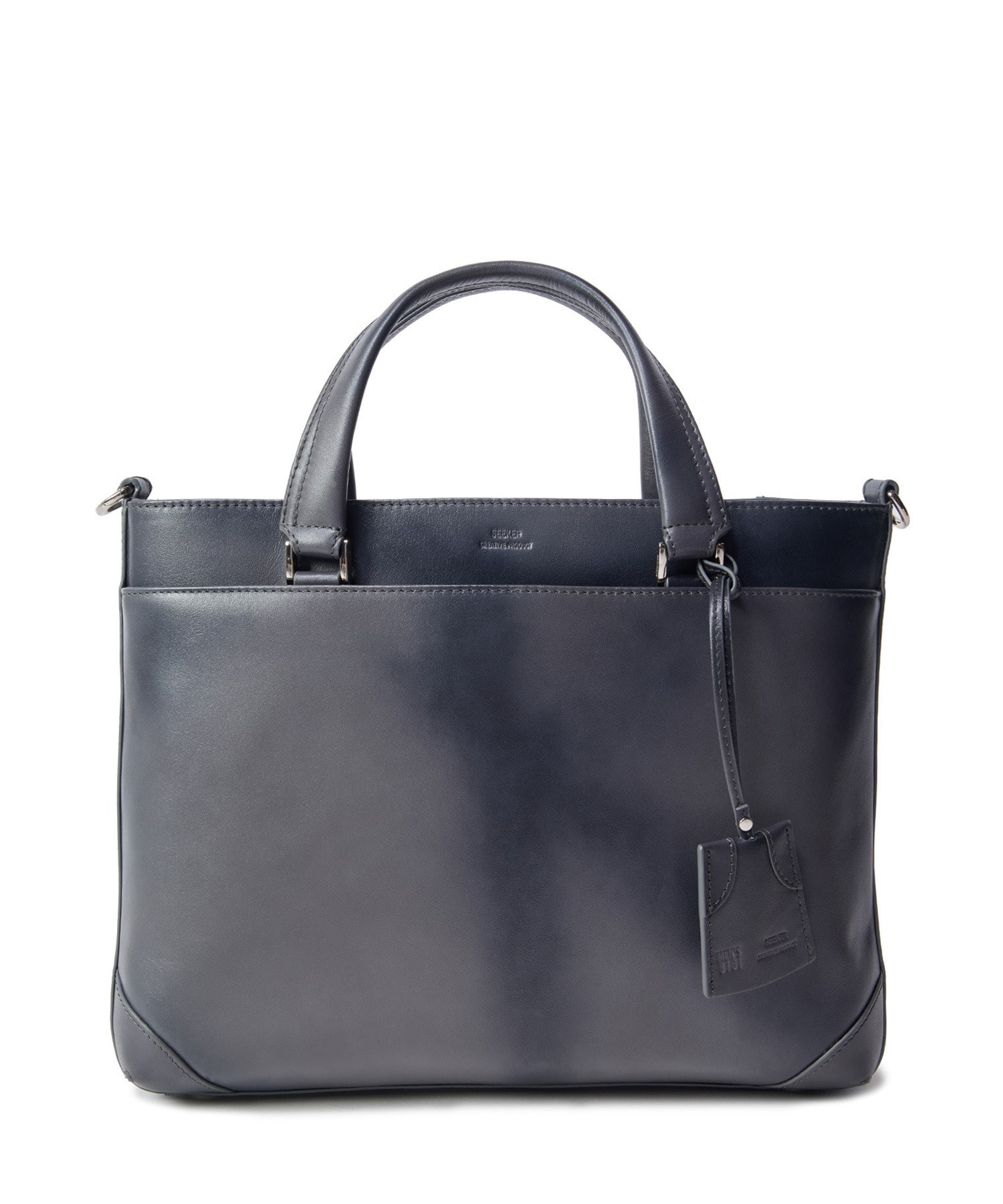 値下げ依頼品 ジェフバンクス 新品 リアルレザー2WAYブリーフケース SEEKER/シーカー】別注 ムラレザー2WAYブリーフケース｜メンズ