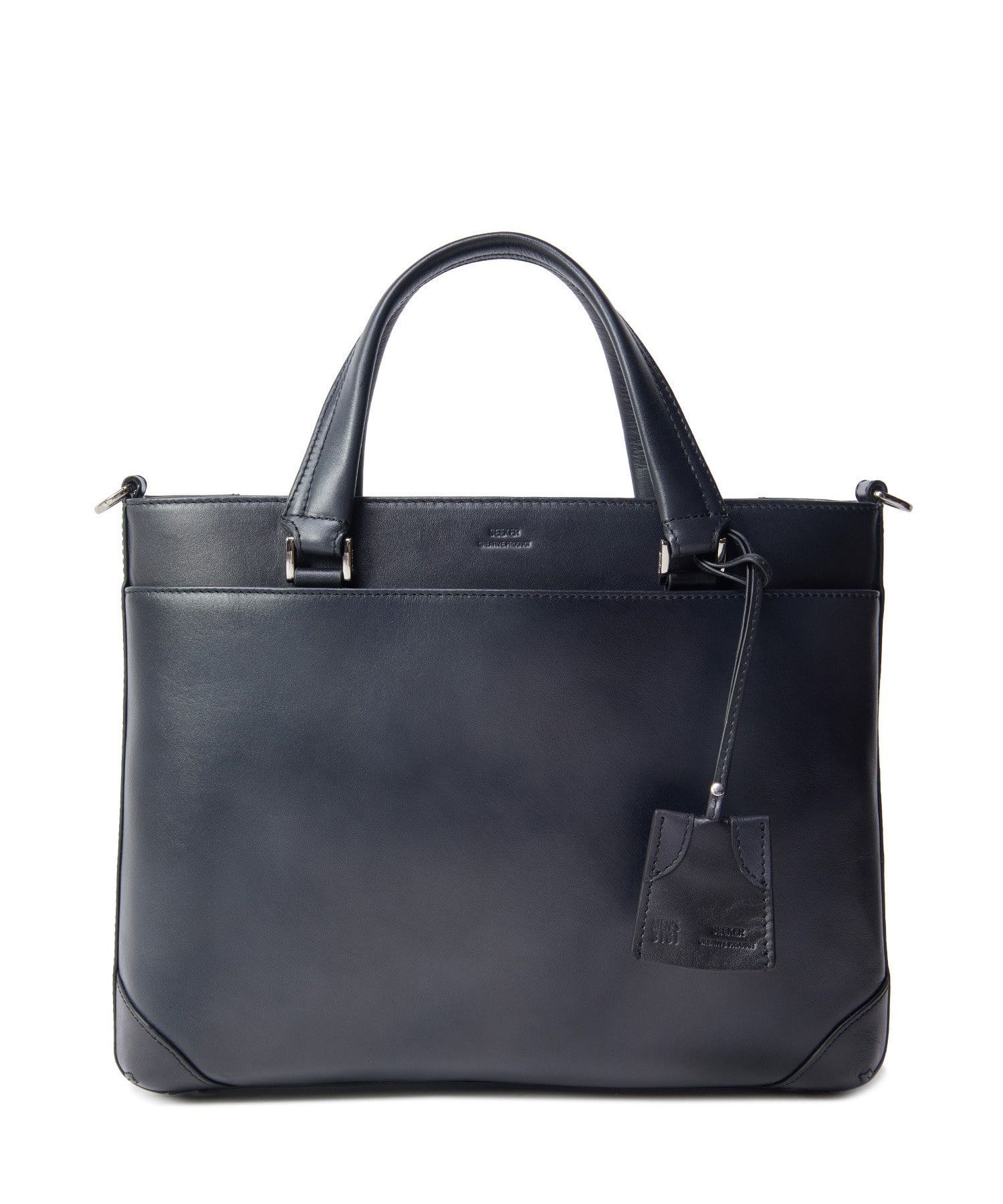 (美品)SEEKER/ムラレザー2WAYブリーフケース SEEKER/シーカー】別注 ムラレザー2WAYブリーフケース｜メンズ