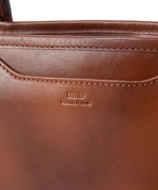 【SEEKER/シーカー】別注 ムラレザー2wayトート&ショルダーバッグ 詳細画像 10
