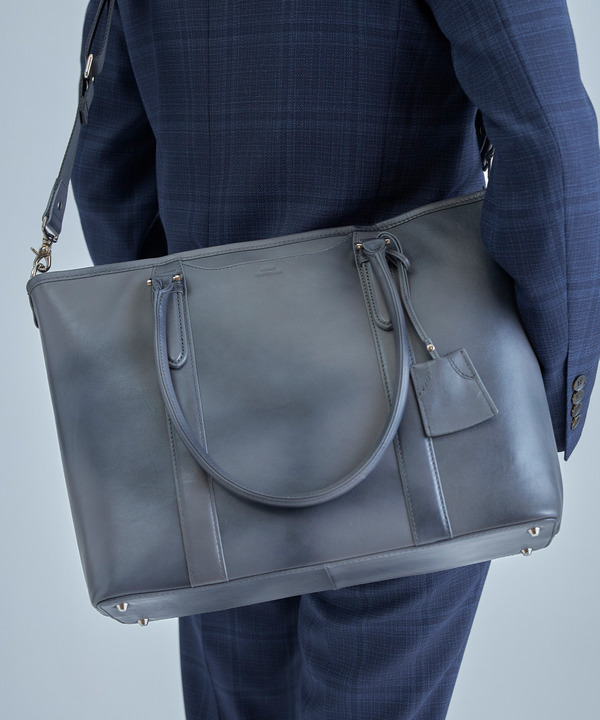 【SEEKER/シーカー】別注 ムラレザー2wayトート&ショルダーバッグ 詳細画像 2