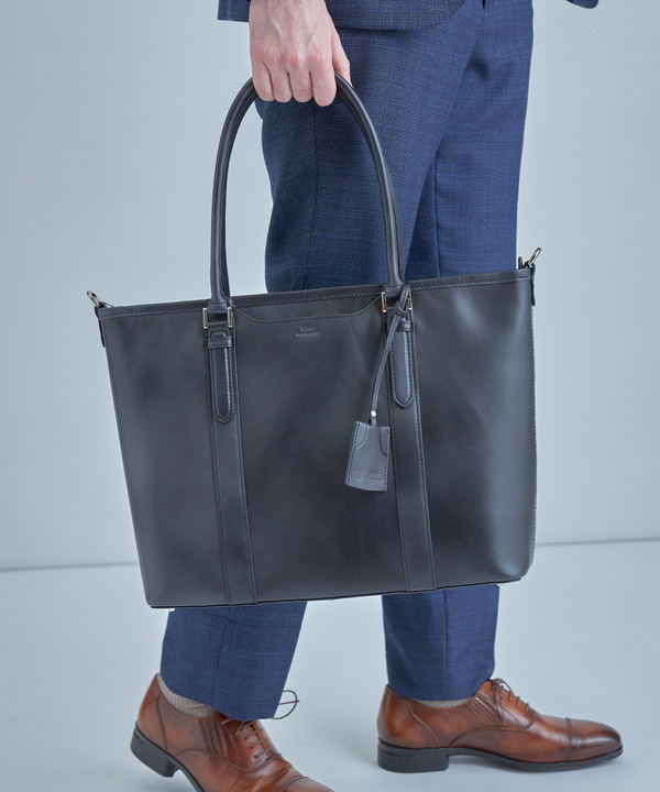 【SEEKER/シーカー】別注 ムラレザー2wayトート&ショルダーバッグ 詳細画像 3