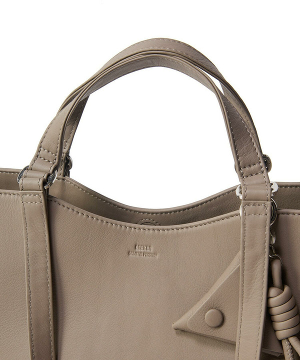 【SEEKER/シーカー】別注 ソフトレザー2wayトートバッグ 詳細画像 7