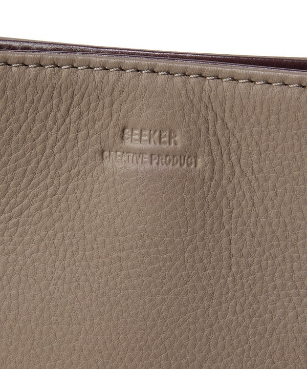 【SEEKER/シーカー】別注 ソフトレザーミニショルダーバッグ 詳細画像 6