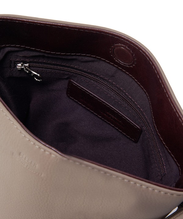 【SEEKER/シーカー】別注 ソフトレザーミニショルダーバッグ 詳細画像 9