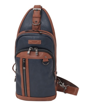 フェイクレザー ボディバッグ