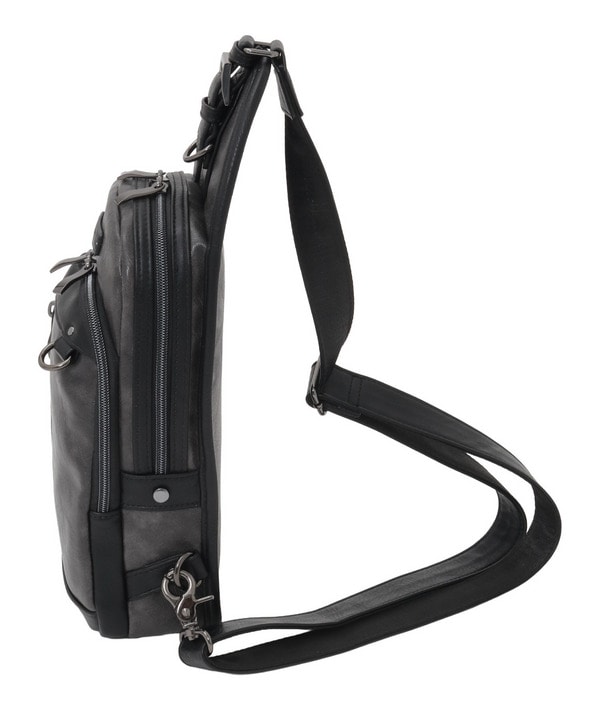 フェイクレザー ボディバッグ 詳細画像 1