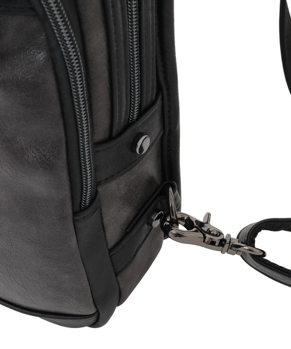 フェイクレザー ボディバッグ 詳細画像 3