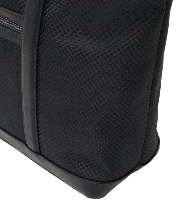 編み込み風 ビジネストートバッグ 詳細画像 3