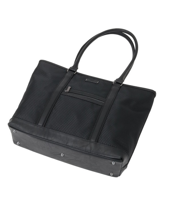 編み込み風 ビジネストートバッグ 詳細画像 6