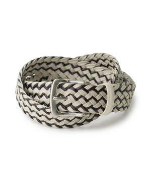 レザーミックス イタリアンメッシュベルト