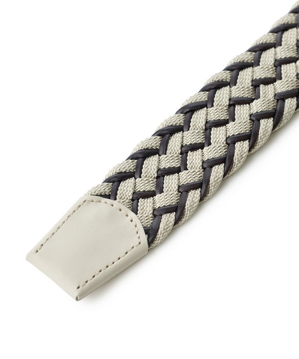 レザーミックス イタリアンメッシュベルト 詳細画像 3