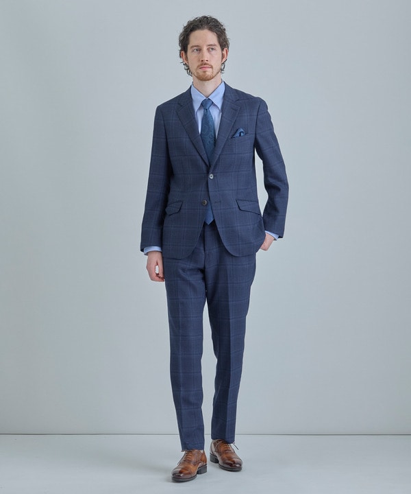 シャドーペイズリー&times;ドット柄シルクネクタイ 詳細画像 4