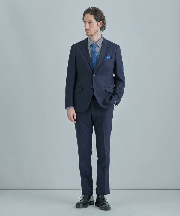 シャドーペイズリー&times;ドット柄シルクネクタイ 詳細画像 9