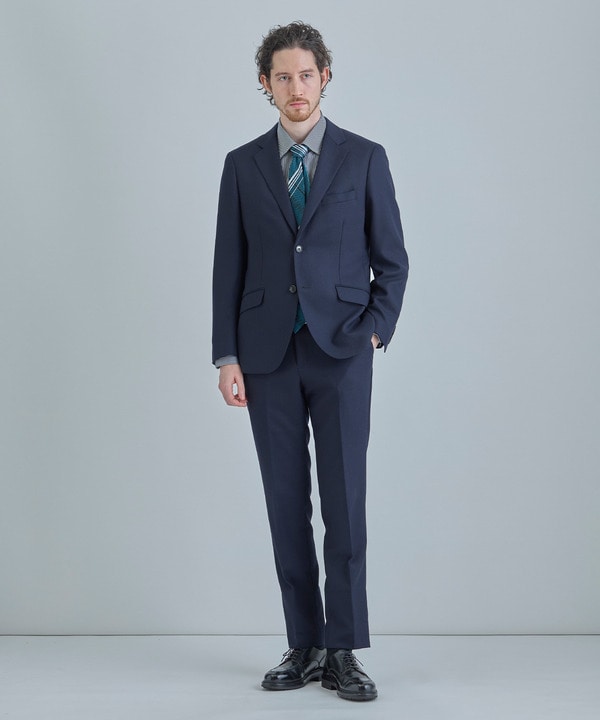 チェックxドット柄シルクネクタイ 詳細画像 1